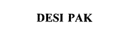 DESI PAK trademark