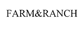 FARM&RANCH trademark