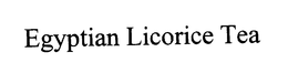 EGYPTIAN LICORICE TEA trademark