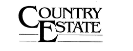 COUNTRY ESTATE trademark