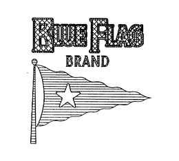 BLUE FLAG BRAND trademark