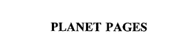 PLANET PAGES trademark