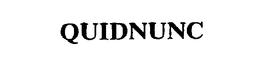 QUIDNUNC trademark