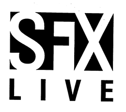 SFX LIVE trademark