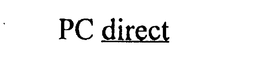 PC DIRECT trademark
