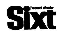 FREQUENT WHEELER SIXT trademark