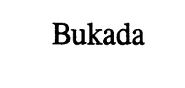 BUKADA trademark