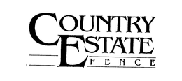 COUNTRY ESTATE FENCE trademark