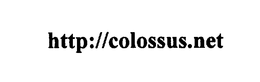 HTTP://COLOSSUS.NET trademark