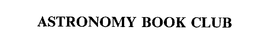 ASTRONOMY BOOK CLUB trademark