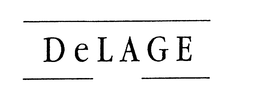 DELAGE trademark