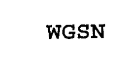 WGSN trademark