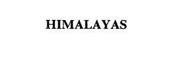 HIMALAYAS trademark
