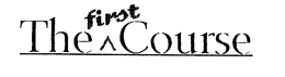 THE FIRST COURSE trademark