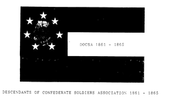 DOCSA 1861-1865 DESCENDANTS OF CONFEDERATE SOLDIERS ASSOCIATION 1861-1865 trademark