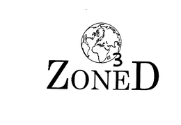3 ZONED trademark
