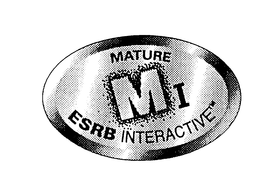 MI MATURE ESRB INTERACTIVE trademark
