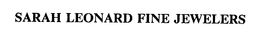 SARAH LEONARD FINE JEWELERS trademark