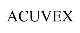 ACUVEX trademark