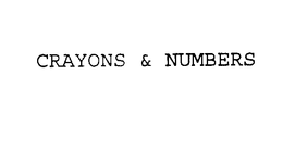 CRAYONS & NUMBERS trademark