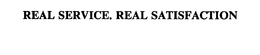 REAL SERVICE. REAL SATISFACTION trademark
