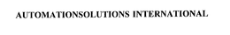 AUTOMATIONSOLUTIONS INTERNATIONAL trademark