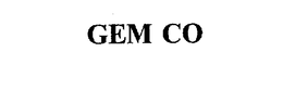 GEM CO trademark