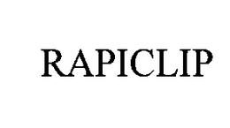 RAPICLIP trademark