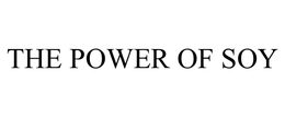 THE POWER OF SOY trademark
