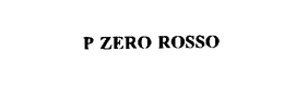 P ZERO ROSSO trademark