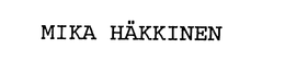 MIKA HAKKINEN trademark