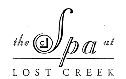 THE SPA AT LOST CREEK trademark