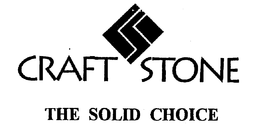 CRAFT STONE THE SOLID CHOICE trademark