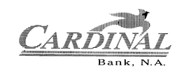 CARDINAL BANK, N.A. trademark