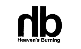 HB HEAVEN'S BURNING trademark