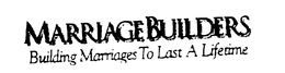 MARRIAGE BUILDERS trademark