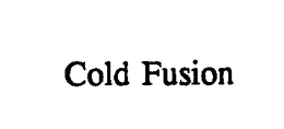 COLD FUSION trademark