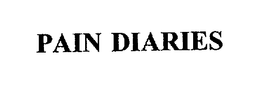 PAIN DIARIES trademark