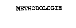 METHODOLOGIE trademark