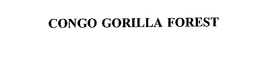 CONGO GORILLA FOREST trademark