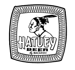 HATUEY BEER BY BACARDI trademark
