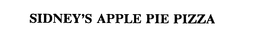 SIDNEY'S APPLE PIE PIZZA trademark