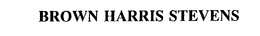 BROWN HARRIS STEVENS trademark