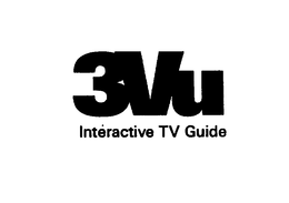 3VU INTERACTIVE TV GUIDE trademark