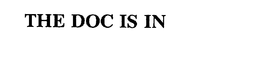 THE DOC IS IN trademark