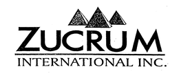 ZUCRUM INTERNATIONAL INC. trademark