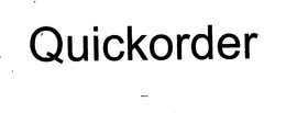 QUICKORDER trademark