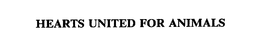 HEARTS UNITED FOR ANIMALS trademark