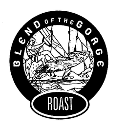 BLEND OF THE GORGE ROAST trademark