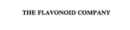 THE FLAVONOID COMPANY trademark